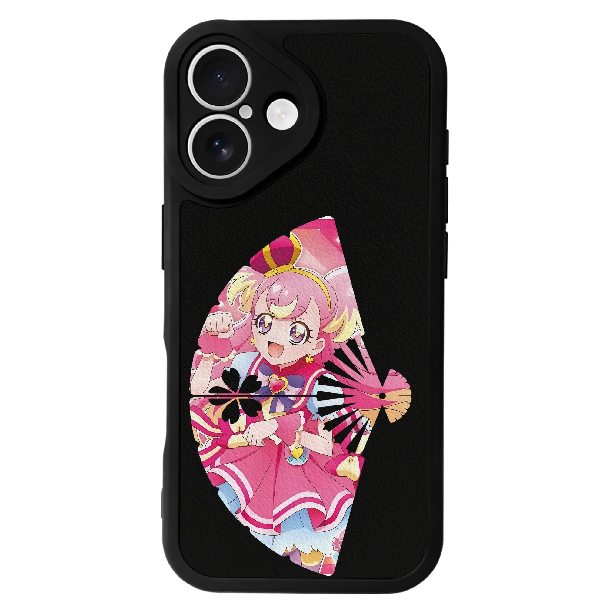 わんだふるぷりきゅあ グッズ 犬飼こむぎ - IPhone 16シリーズ対応 ・ シリコンスマホケース ・ レザー調 ・ 高精度フィット ・ 耐衝撃 ・ ワイヤレス充電対応 ・ 精密カット